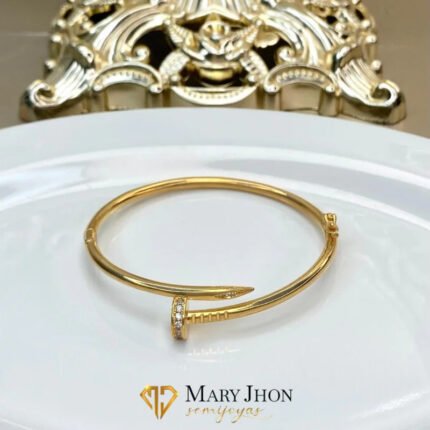 BRACELETE CLAVO ZIRCONIAS