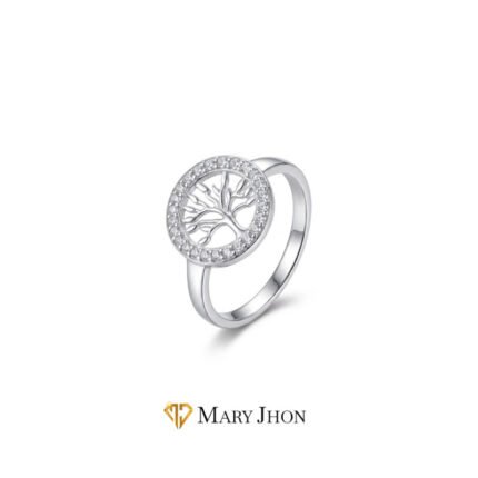 Anillo Arbol de la vida OroBlanco