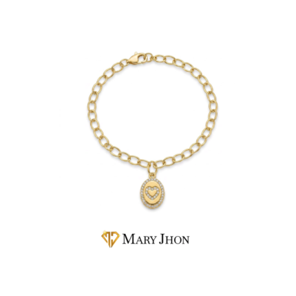 PULSERA MEDALLA CORAZÓN