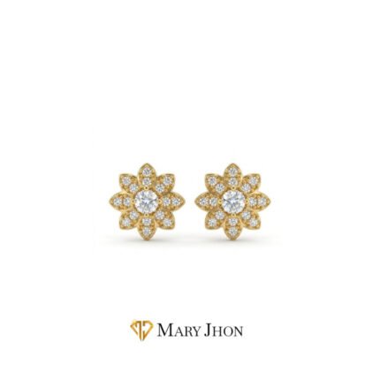 Aro Flor Zirconias