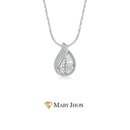 CADENA GOTA BRILLANTE PLATA