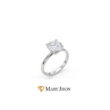Anillo Solitario OroBlanco