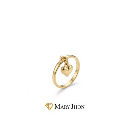 ANILLO CORAZON COLGANTE