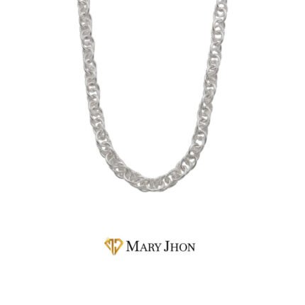 CADENA FEMENINA ELOS PLATA 43CM