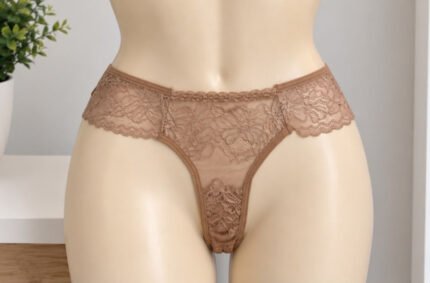 BOMBACHA ENCAJE CHOCOLATE P