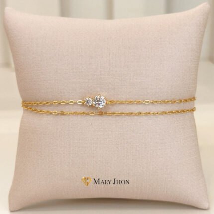 PULSERA DOBLE PUNTOS