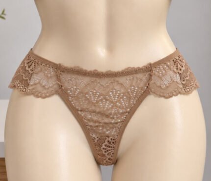BOMBACHA ENCAJE CHOCOLATE EXTRA GG