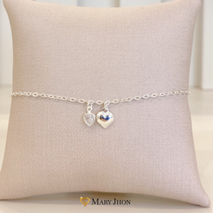 PULSERA DOBLE DELICADO OROBLANCO