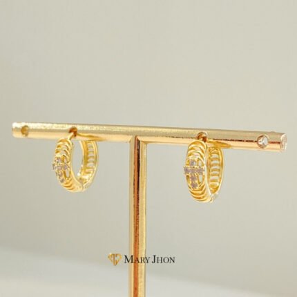 ARGOLLA CRUZ ZIRCONIAS